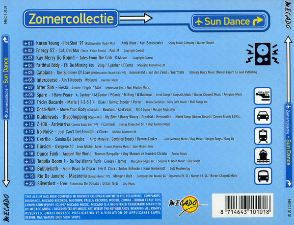 baixar álbum Various - Zomercollectie Sun Dance