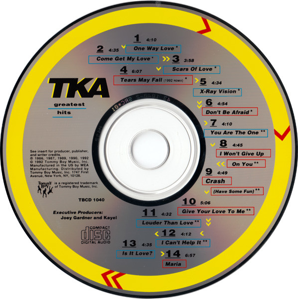 ladda ner album TKA - Greatest Hits