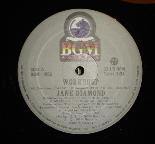 last ned album Jane Diamond - Workshop