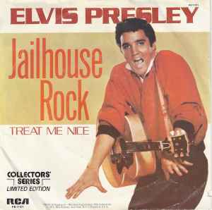 Elvis Presley - Jailhouse Rock / Treat Me Nice album cover
