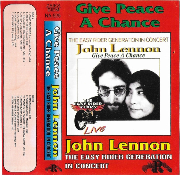 GIVE PEACE A CHANCE (TRADUÇÃO) - John Lennon (Impressão), PDF, Apple  Corps