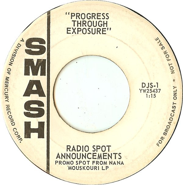 descargar álbum Don Helms Nana Mouskouri - Progress Through Exposure Radio Spot Announcements