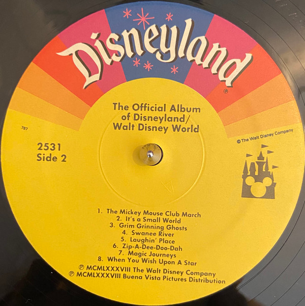 Album herunterladen Walt Disney - The Official Album Of Disneyland Walt Disney World