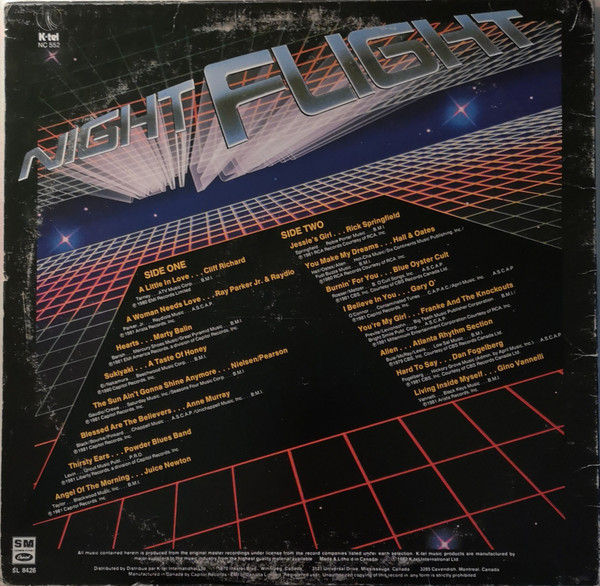 Various - Night Flight | K-Tel (NC-552) - 2