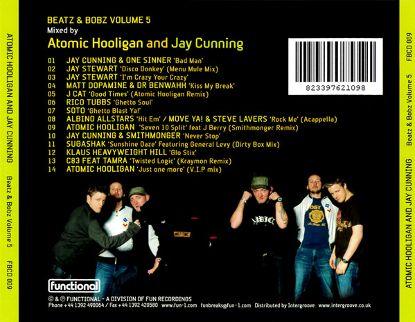 Album herunterladen Atomic Hooligan And Jay Cunning - Beatz Bobz Volume 5