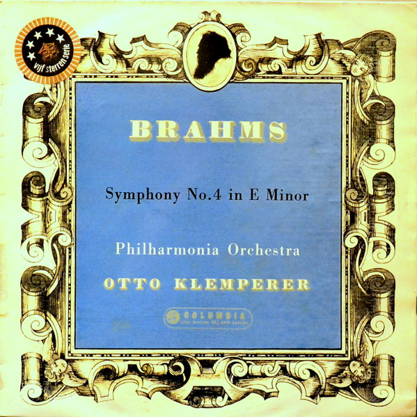 Brahms • Otto Klemperer • Philharmonia Orchestra – Symphony No.4