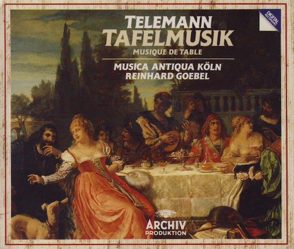 Telemann - Musica Antiqua Köln, Reinhard Goebel – Tafelmusik (Musique De  Table) (1989, CD) - Discogs
