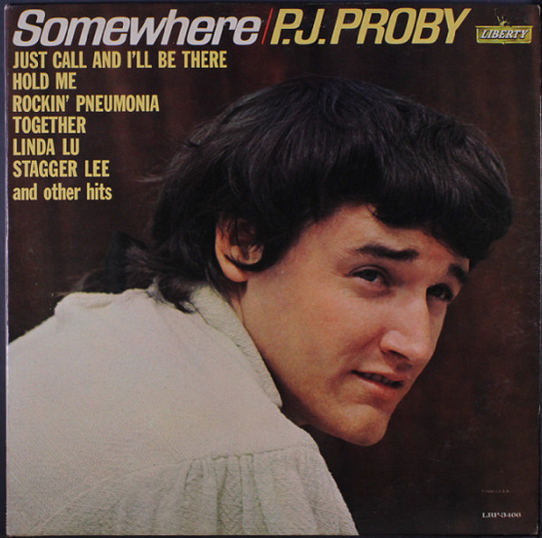 P.J. Proby – Somewhere (1965, Vinyl) - Discogs