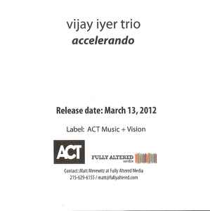 Vijay iyer trio accelerando