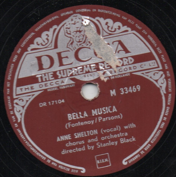 lataa albumi Anne Shelton - Bella Musica Santa Maria