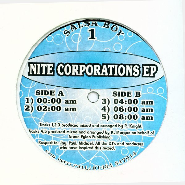 Nite Corporations – Nite Corporations EP (1996, Vinyl) - Discogs
