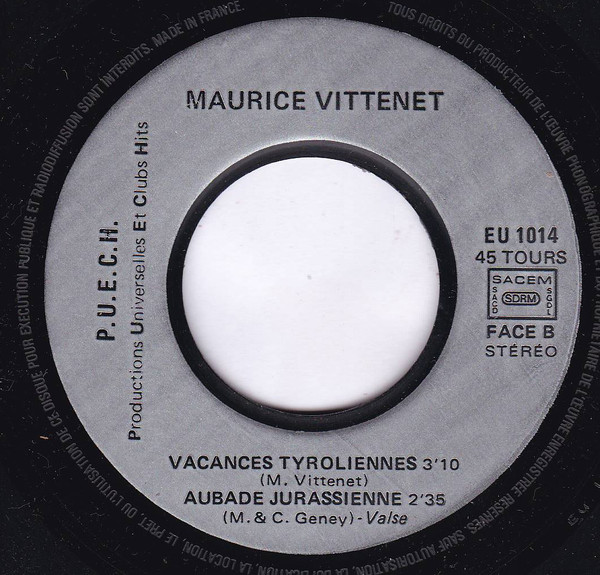 lataa albumi Maurice Vittenet - Sous Laigle À Deux Têtes