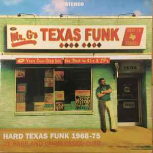 Various - Texas Funk:  Hard Texas Funk 1968-1975 album cover