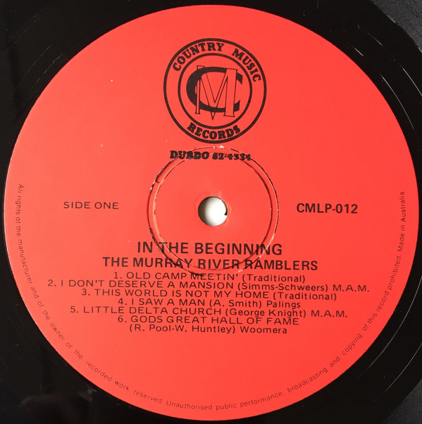 ladda ner album The Murray River Ramblers - In The Beginning