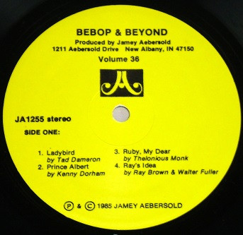 baixar álbum Jamey Aebersold Ronnie Matthews, Ray Drummond, Marvin Smith - Bebop Beyond Volume 36