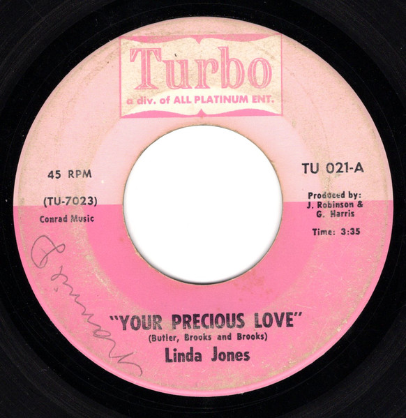 Linda Jones – Your Precious Love (1972, Vinyl) - Discogs