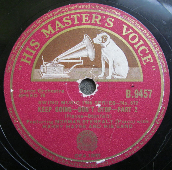 ladda ner album Harry Hayes And His Band - Keep Going Dont Stop Part 1 Keep Going Dont Stop Part 2