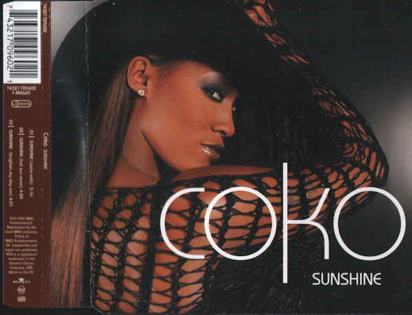 Coko – Sunshine (1999, CD) - Discogs