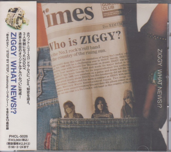 Ziggy – What News!? (2021, CD) - Discogs