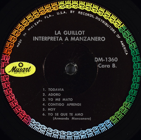 last ned album Olga Guillot - Interpreta A Manzanero