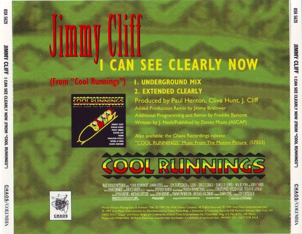 Jimmy Cliff – I Can See Clearly Now (1993, CD) - Discogs