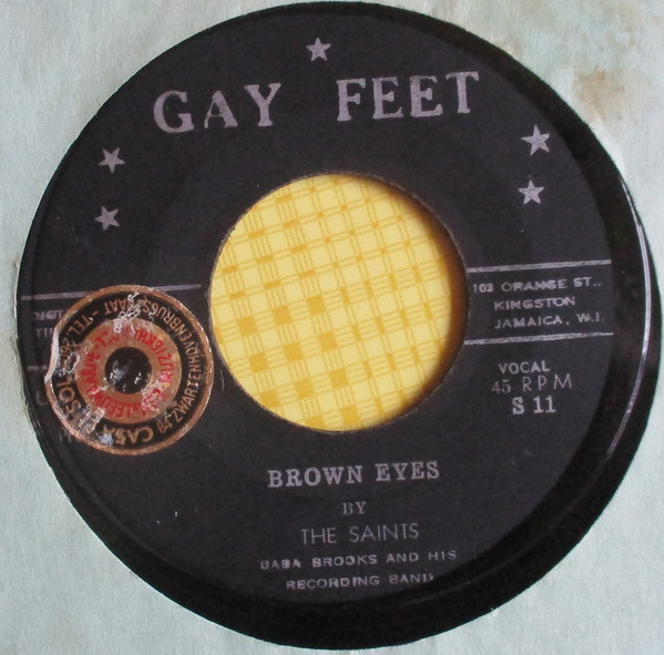 The Saints (3) / Baba Brooks And His Recording Band* – Brown Eyes / King Size