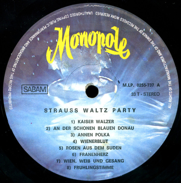 Album herunterladen Johann Strauss Sr - Strauss Waltz Party