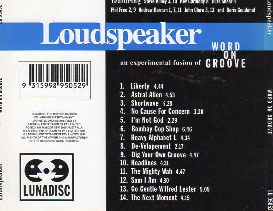 télécharger l'album Various - Loudspeaker An Experimental Fusion Of Word On Groove