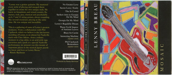 ladda ner album Lenny Breau - Mosaic