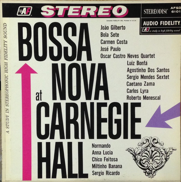 Bossa Nova At Carnegie Hall (2023, 180 Gram, Vinyl) - Discogs