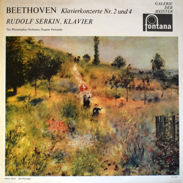 Album herunterladen Rudolf Serkin, The Philadelphia Orchestra, Eugene Ormandy, Ludwig van Beethoven - Klavierkonzerte Nr 2 und 4