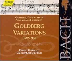 Johann Sebastian Bach - Goldberg-Variationen = Variations Goldberg = Goldberg Variations BWV 988 Album-Cover