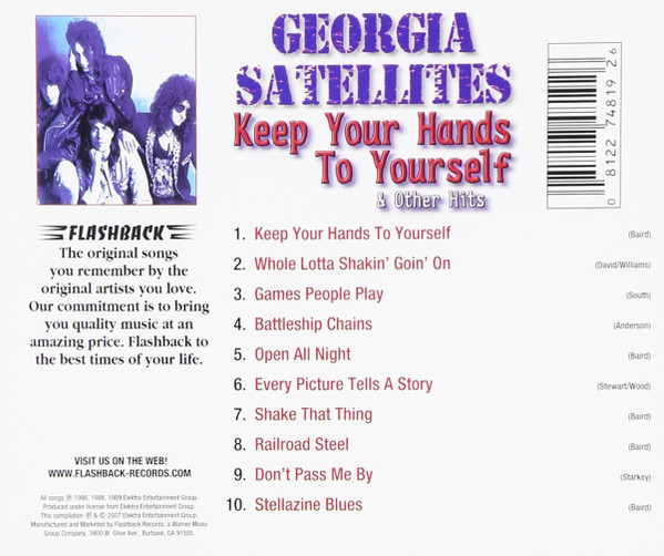 baixar álbum The Georgia Satellites - Keep Your Hands To Yourself Other Hits