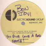 Cover of You Give Love A Bad Name, 1986, Vinyl