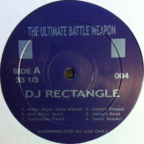 DJ Rectangle – The Ultimate Battle Weapon Vol. 1 (1997, White