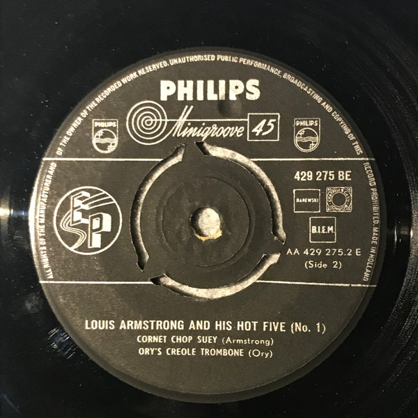 Album herunterladen Louis Armstrong & His Hot Five - Louis Armstrong And His Hot Five