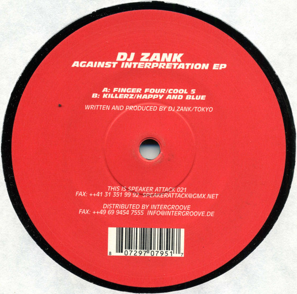 ladda ner album DJ Zank - Against Interpretation EP