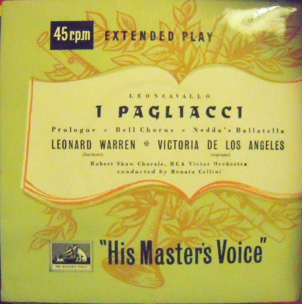 télécharger l'album Leoncavallo - I Pagliacci