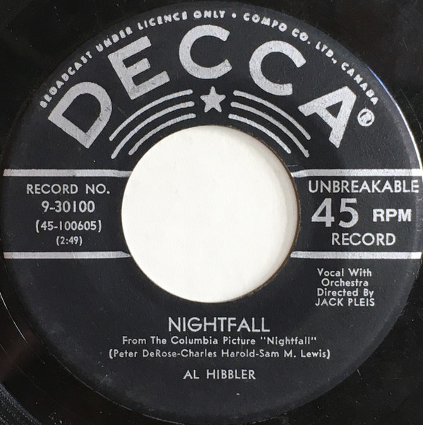 last ned album Al Hibbler - Im Free Nightfall