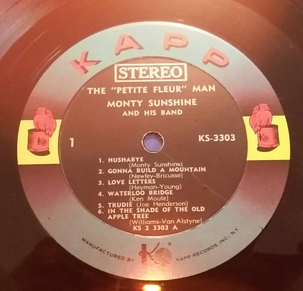lataa albumi Monty Sunshine - The Petite Fleur Man