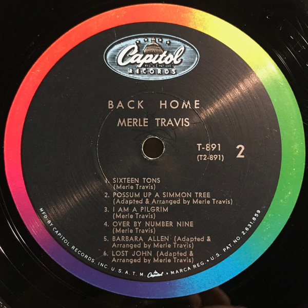 lataa albumi Merle Travis - Back Home