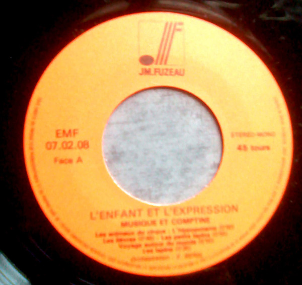 lataa albumi E Bérel - Lenfant Et Lexpression Musique et Comptine