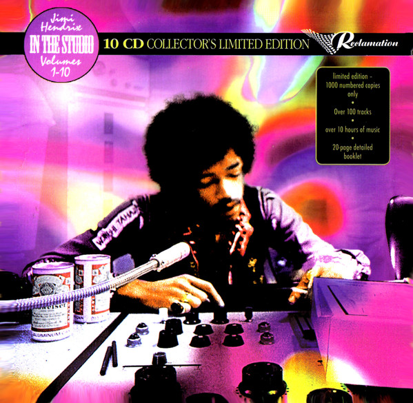 Jimi Hendrix – In The Studio (Volumes 1-10) (2006, Pasteboard