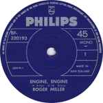 Cover of Engine, Engine, 1965, Vinyl