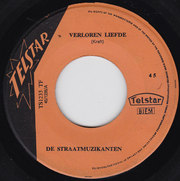 télécharger l'album De Straatmuzikanten - Verloren Liefde