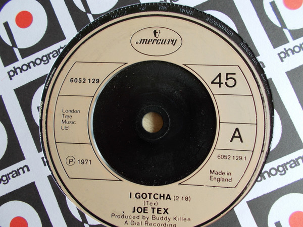 Joe Tex – I Gotcha (1972, Vinyl) - Discogs