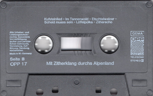 descargar álbum Heinz Gamper Und Walter Tannich - Mit Zitherklang Durchs Alpenland