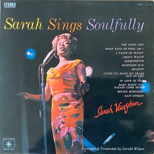 Sarah Vaughan - Sarah Sings Soulfully | Releases | Discogs