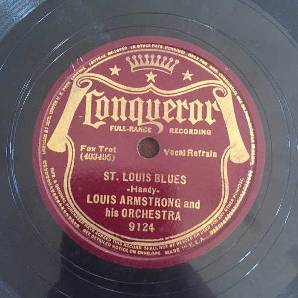 ladda ner album Louis Armstrong And His Orchestra - Basin Street Blues St Louis Blues