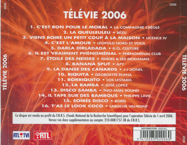 last ned album Various - Télévie 2006